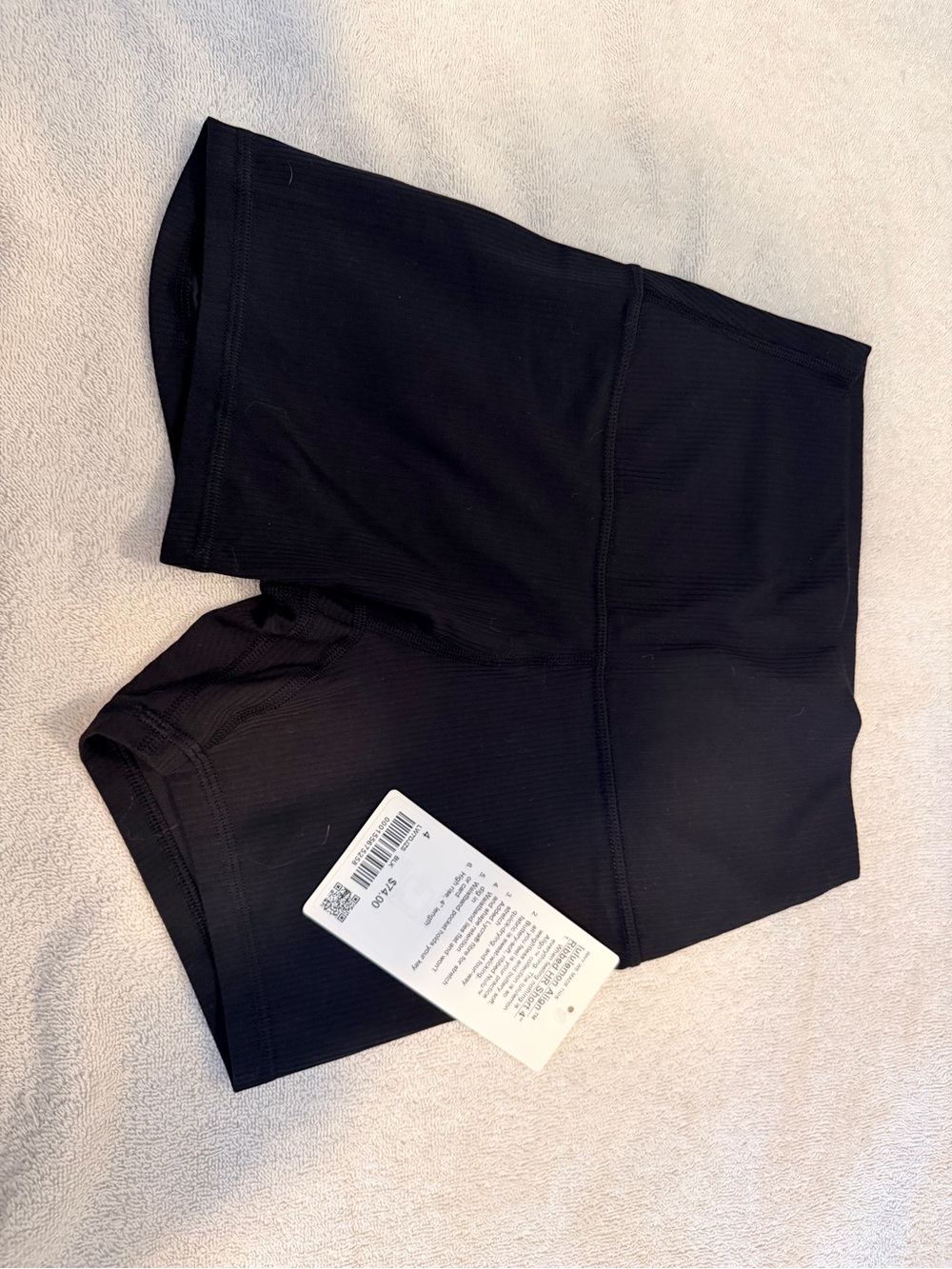 NWT lululemon Align High Rise Ribbed Short 4”
